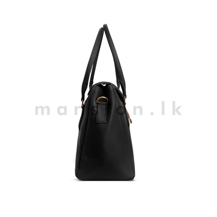 Wavy Flap Open Satchel Handbag - Image 18