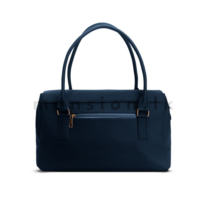 Wavy Flap Open Satchel Handbag - Image 4