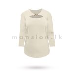 Buckle Detail Top - Off White