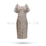 Button Open Long Dress - Image 2