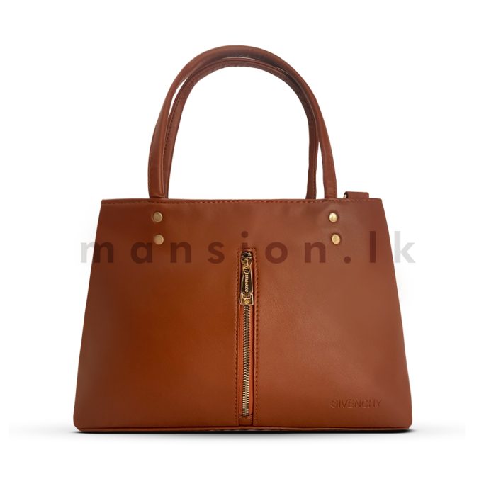 Mid Zip Detail Satchel Handbag - Image 17