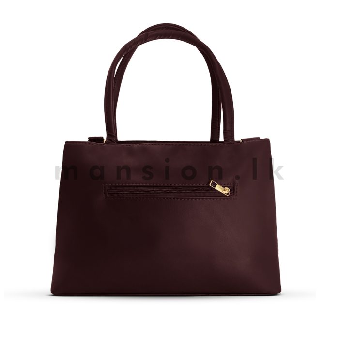 Mid Zip Detail Satchel Handbag - Image 16