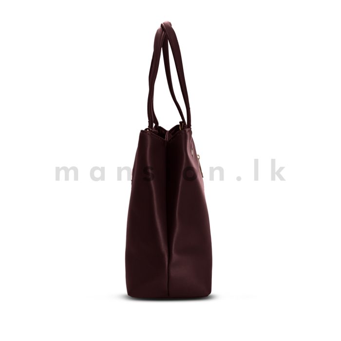 Mid Zip Detail Satchel Handbag - Image 15