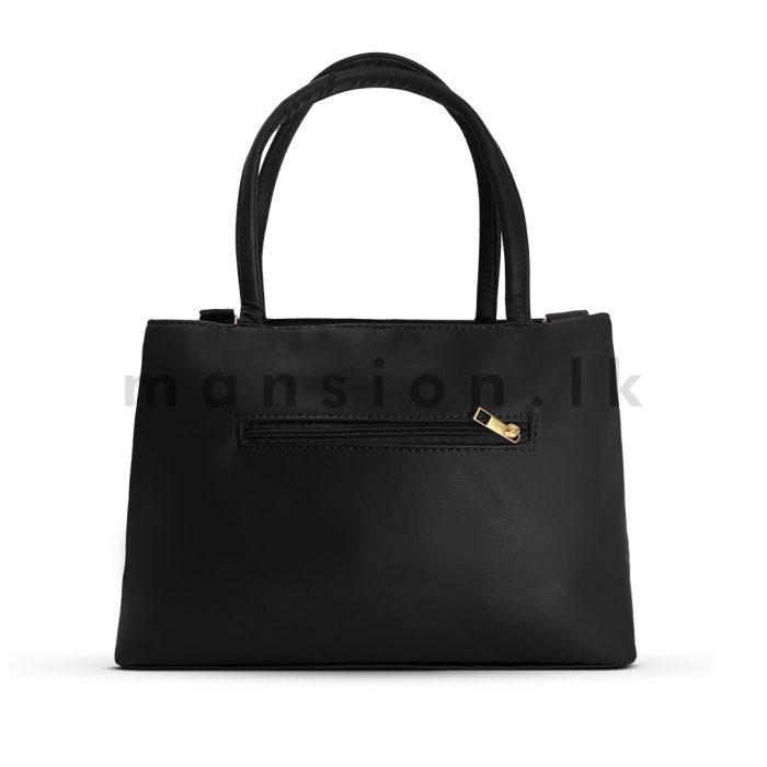 Mid Zip Detail Satchel Handbag - Image 13
