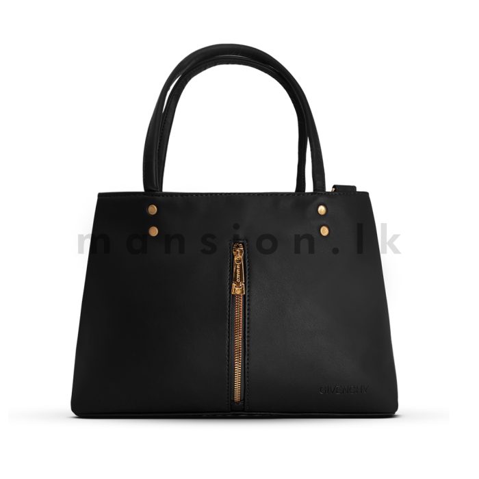 Mid Zip Detail Satchel Handbag - Image 11