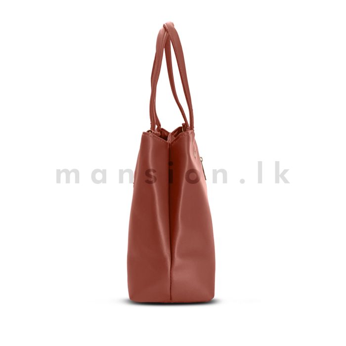 Mid Zip Detail Satchel Handbag - Image 9