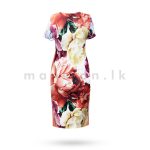 Short Sleeves Bodycon Dress - Mix - Image 2