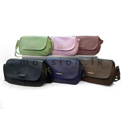 Wide Flap Open Shoulder Bag