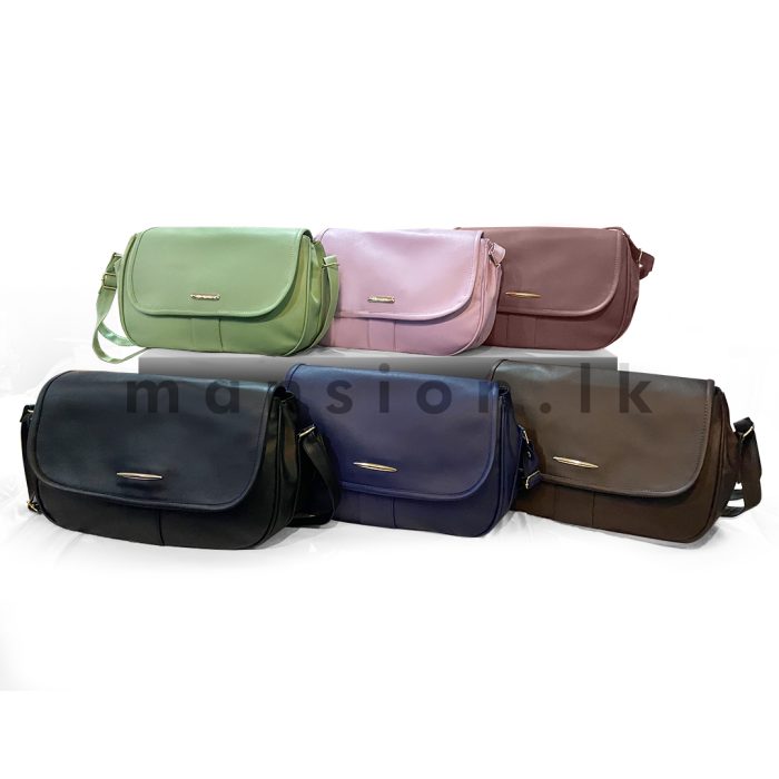 Wide Flap Open Shoulder Bag - Image 1