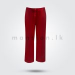 Relaxed Pant - Red