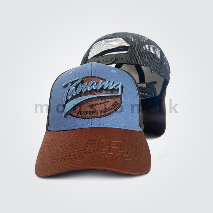 Panama Three Tone Net Cap - Image 5