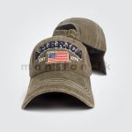Emb America Flag Washed Cap - Image 2