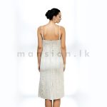 Spaghetti Strap Linen Midi Dress - Image 2