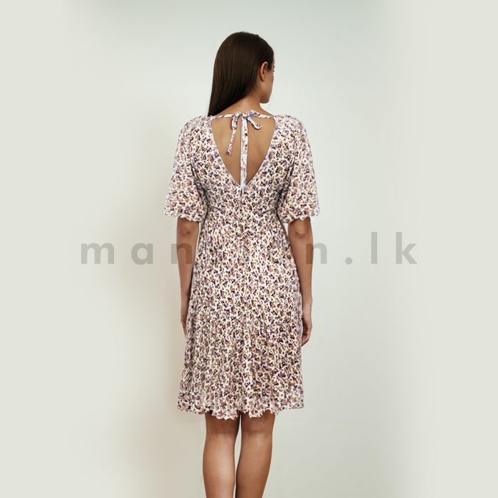 Balloon Sleeve Short Doll Dress - Image 2