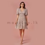 Balloon Sleeve Short Doll Dress