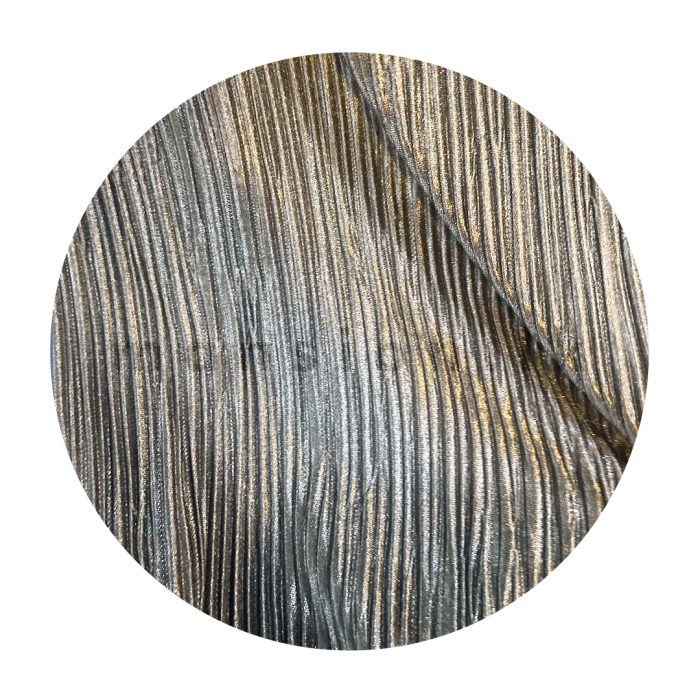 Metallic Silver Kimono Dress - Image 2