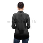 Ladies Shirt Blouse - Black - Image 2