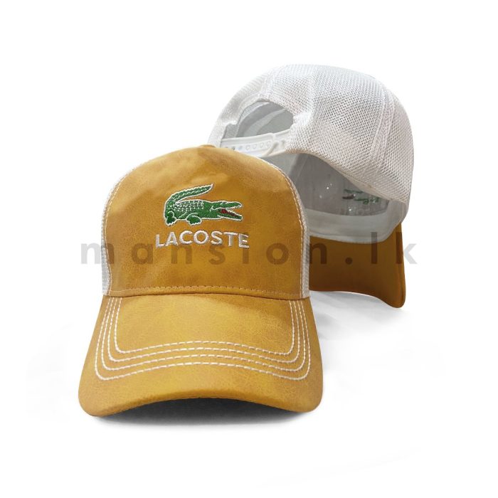 La Coste Emb Rexin Net Cap - Image 4