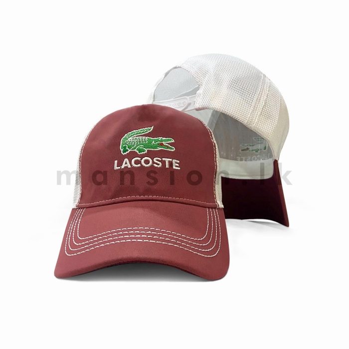 La Coste Emb Rexin Net Cap - Image 2