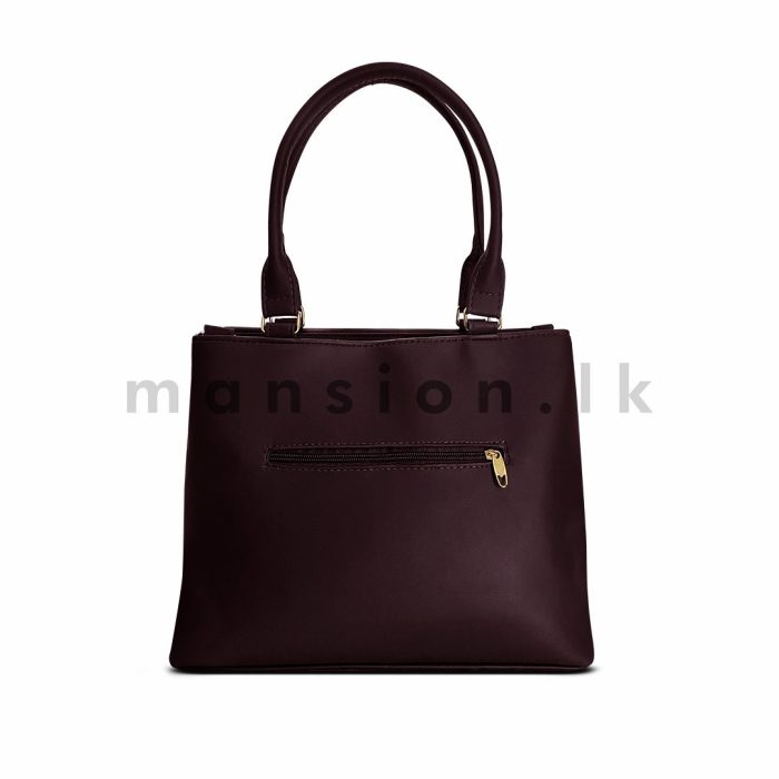 Pleats Detail Satchel Handbag - Image 13