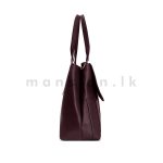 Pleats Detail Satchel Handbag - Image 12