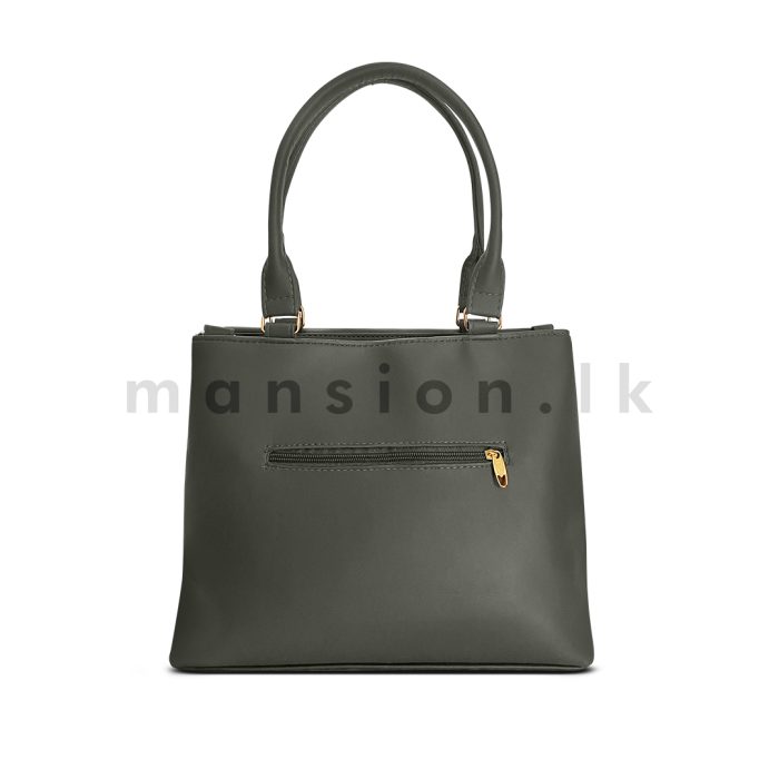 Pleats Detail Satchel Handbag - Image 4