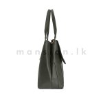 Pleats Detail Satchel Handbag - Image 3