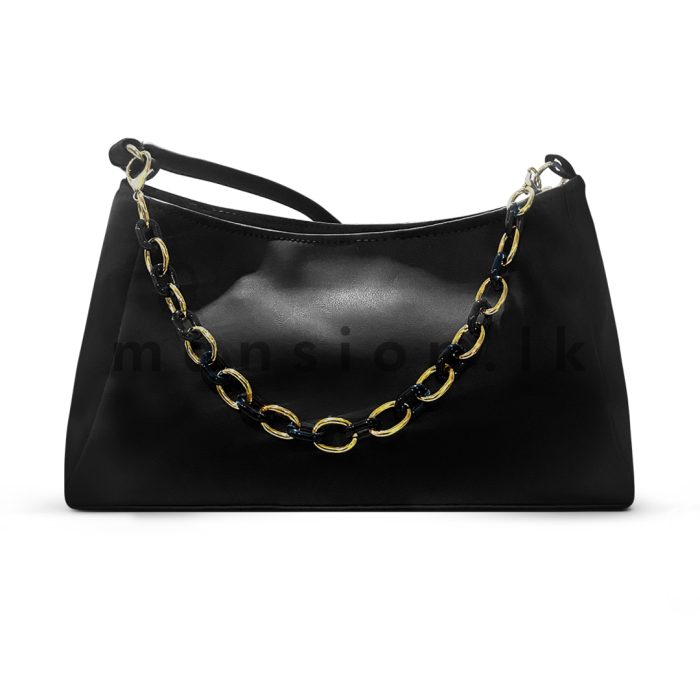 Mini Chain Detail Shoulder Bag - Image 2