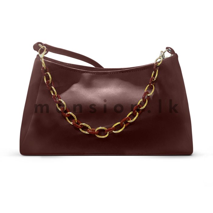 Mini Chain Detail Shoulder Bag - Image 14