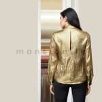 High Neck Gold Top - Image 2