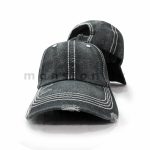 Patch Visor Denim Cap - Image 5
