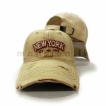 Emb NewYork Rough Style Cap - Image 6