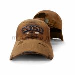 Emb NewYork Rough Style Cap - Image 5