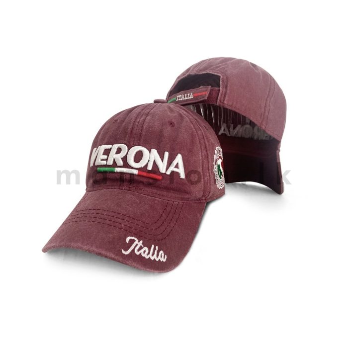 Emb Verona Washed Cap - Image 4