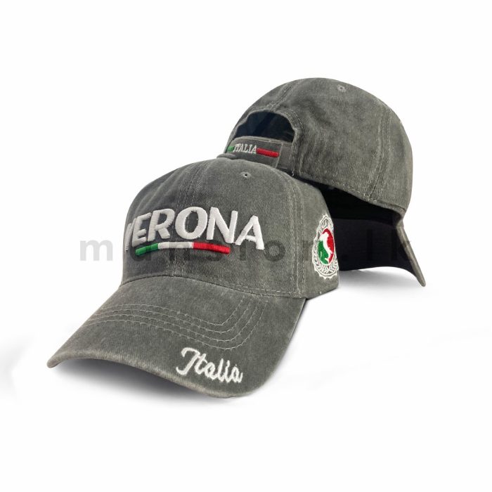 Emb Verona Washed Cap - Image 3