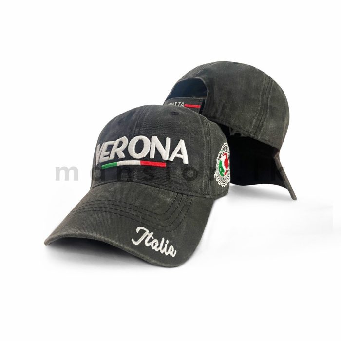 Emb Verona Washed Cap - Image 7