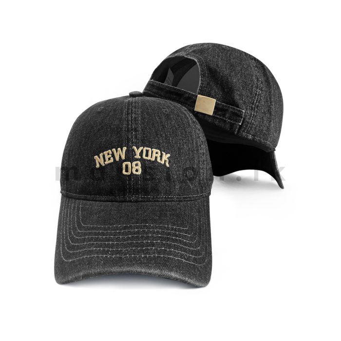 Emb New York Denim Cap - Image 4
