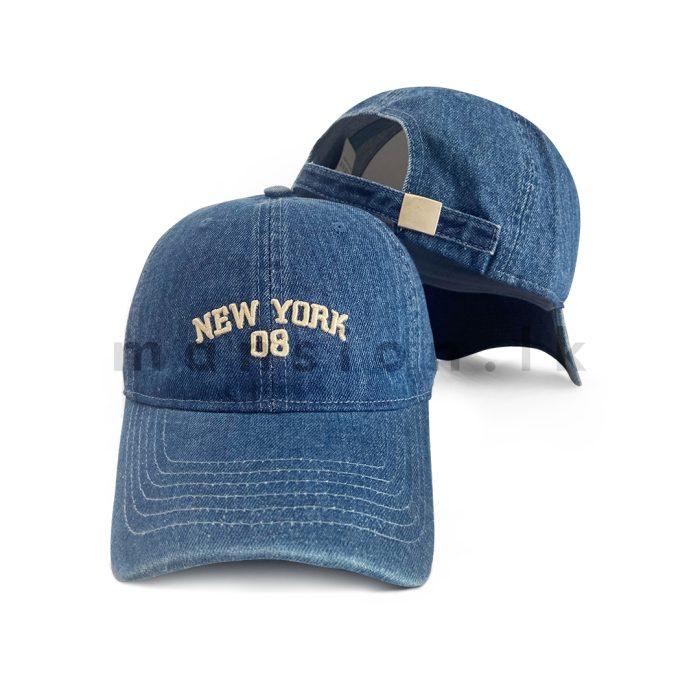 Emb New York Denim Cap - Image 3