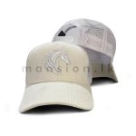 Emb Horse Head Corduroy Net Cap - Image 7