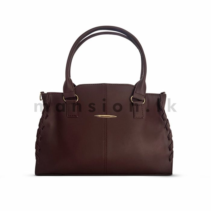 Braid Detail Satchel Handbag - Image 8