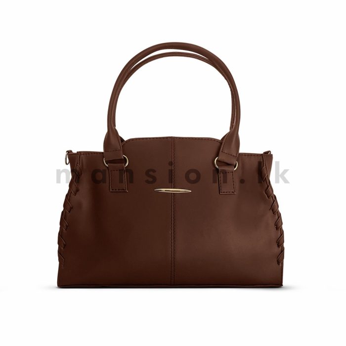 Braid Detail Satchel Handbag - Image 11