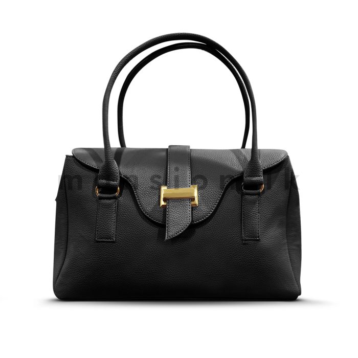 Wavy Flap Open Satchel Handbag - Image 17