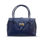 Wavy Flap Open Satchel Handbag - Image 2