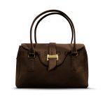 Wavy Flap Open Satchel Handbag - Image 5