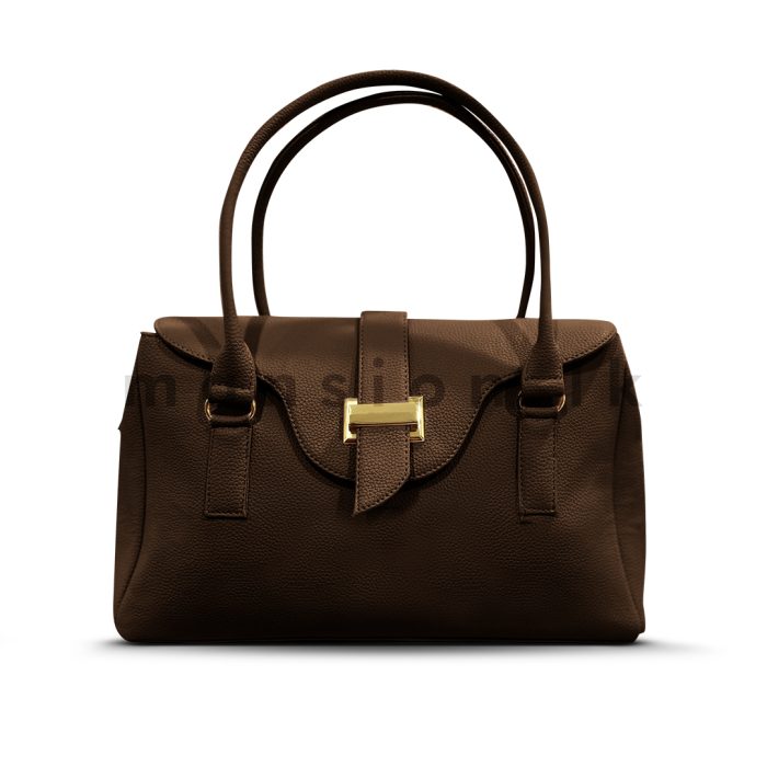 Wavy Flap Open Satchel Handbag - Image 5