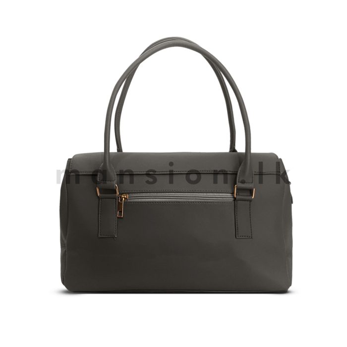 Wavy Flap Open Satchel Handbag - Image 10