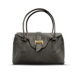 Wavy Flap Open Satchel Handbag - Image 8