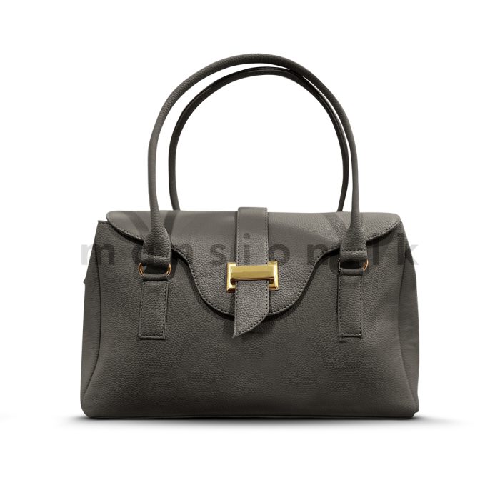 Wavy Flap Open Satchel Handbag - Image 8