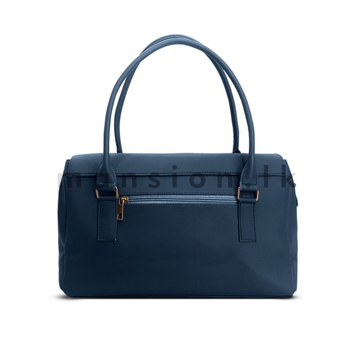 Wavy Flap Open Satchel Handbag - Image 16