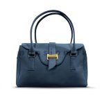 Wavy Flap Open Satchel Handbag - Image 14
